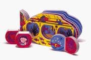 Tapa de Stack-a-Submarine (Stack-a-books)