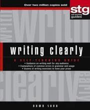 Tapa de Writing clearly