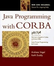 Tapa de Java programming with CORBA