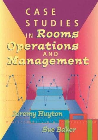 Tapa de Case studies in rooms operations and management