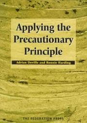 Tapa de Applying the Precautionary Principle