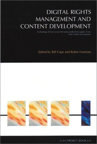 Tapa de Digital rights management and content development