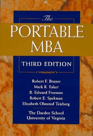 Tapa de The portable MBA