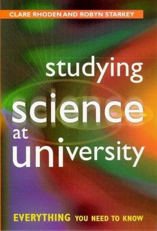 Tapa de Studying Science at University