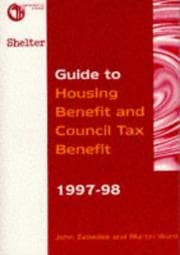 Tapa de Guide to housing benefit & council tax benefit 1997-98