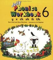 Tapa de Jolly Phonics Workbook 6 Vol. 6, No. 6