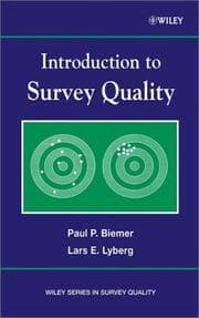 Tapa de Introduction to survey quality