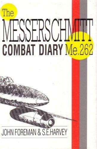 Tapa de Me262 combat diary