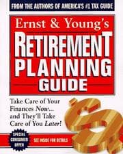 Tapa de Ernst & Young's retirement planning guide