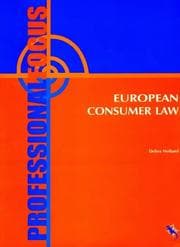 Tapa de European Consumer Law