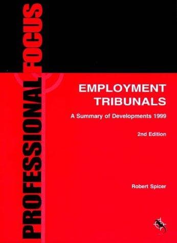 Tapa de Employment Tribunals