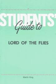 Tapa de Students' Guide to William Goldings's "Lord of the Flies"