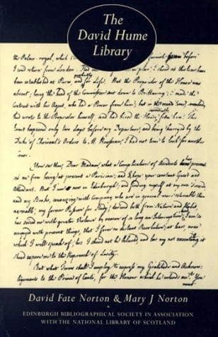 Tapa de The David Hume library