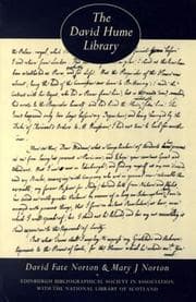 Tapa de The David Hume library