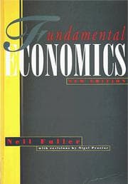 Tapa de Fundamental Economics (Tudor Business Publishing)