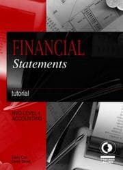 Tapa de Financial statements tutorial
