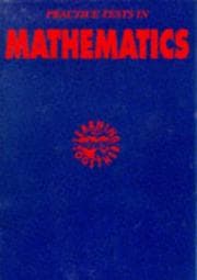 Tapa de Practice tests in mathematics