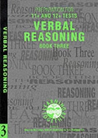 Tapa de 11+ Verbal Reasoning Book 3