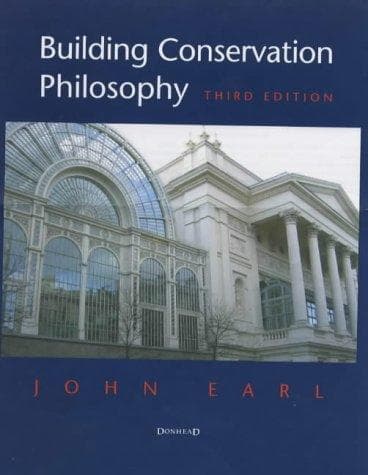 Tapa de Building Conservation Philosophy