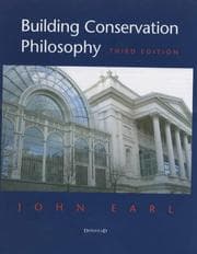 Tapa de Building Conservation Philosophy