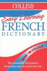 Tapa de Collins Easy Learning French Dictionary