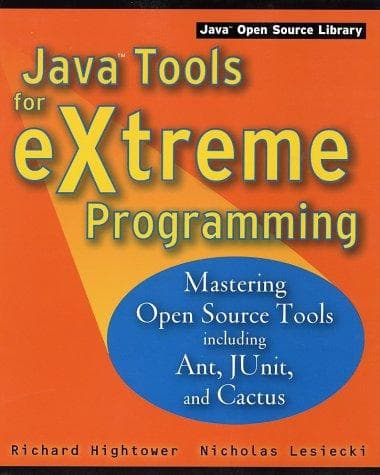 Tapa de Java tools for eXtreme programming