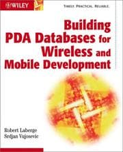 Tapa de Building PDA databases for wireless and mobile development