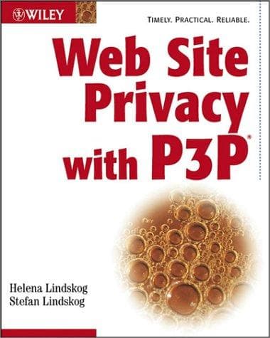Tapa de Web site privacy with P3P