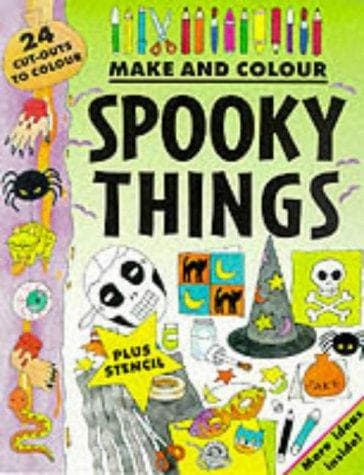 Tapa de Make and Colour Spooky Things (Make & Colour)