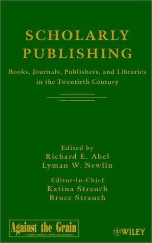 Tapa de Scholarly Publishing