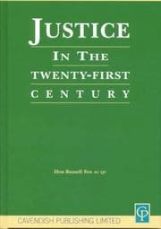 Tapa de Justice in the twenty-first century