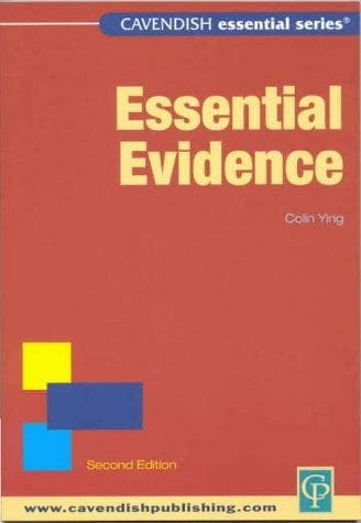 Tapa de Evidence