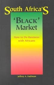 Tapa de South Africa's 'Black' Market
