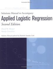 Tapa de Applied Logistic Regression