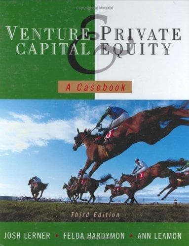 Tapa de Venture capital and private equity