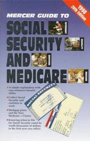 Tapa de 1998 Mercer Guide to Social Security and Medicare