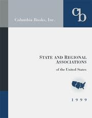 Tapa de State and Regional Associations of the United States, 1999 (11th ed)