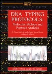 Tapa de DNA Typing Protocols