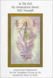 Tapa de In the end my immaculate heart will triumph