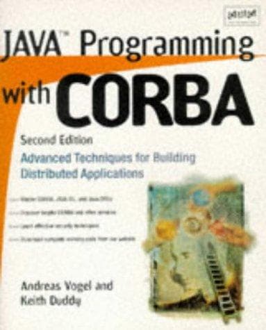 Tapa de Java programming with CORBA