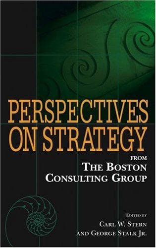Tapa de Perspectives on strategy