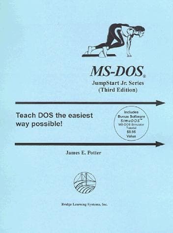 Tapa de JumpStart Jr. MS-DOS