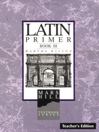 Tapa de Latin Primer III