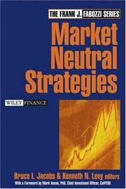 Tapa de Market neutral strategies
