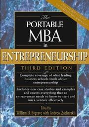 Tapa de The portable MBA in entrepreneurship