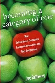 Tapa de Becoming a Category of One