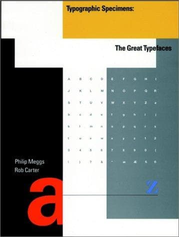 Tapa de Typographic Specimens