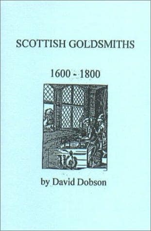 Tapa de Scottish Goldsmiths 1600 - 1800