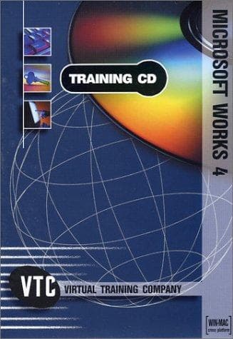 Tapa de Microsoft Works 4 VTC Training CD
