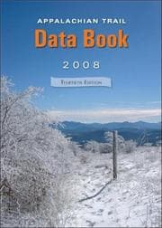 Tapa de Appalachian Trail Data Book 2008